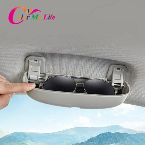 Color My Life Car Sunglasses Holder Box Glasses Holder Case for Volkswagen VW Teramont Atlas 2017 2018 2019 2020 2021 Accessorie