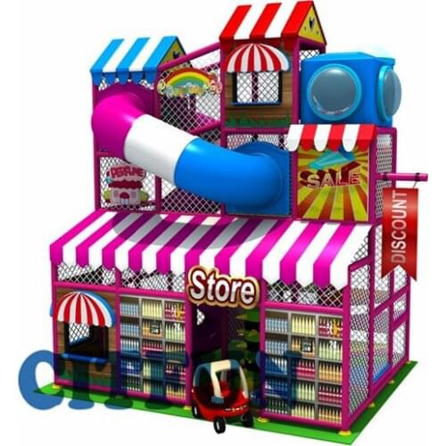 Kids Best love Colorful Grocery Store slide playground IP-027C