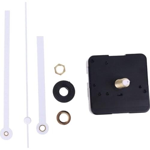 Non Ticking Quartz Clock Movement Mechanism Motor with 3 Different Size Hands Kit DIY Repair Replacement 85LA