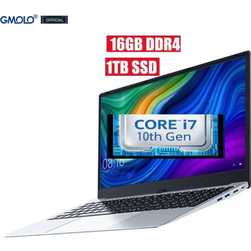GMOLO I7 10th Generation Gaming Notebook Laptop 16GB DDR4 RAM 1TB SSD (1000GB) 15.6inch Metal computer