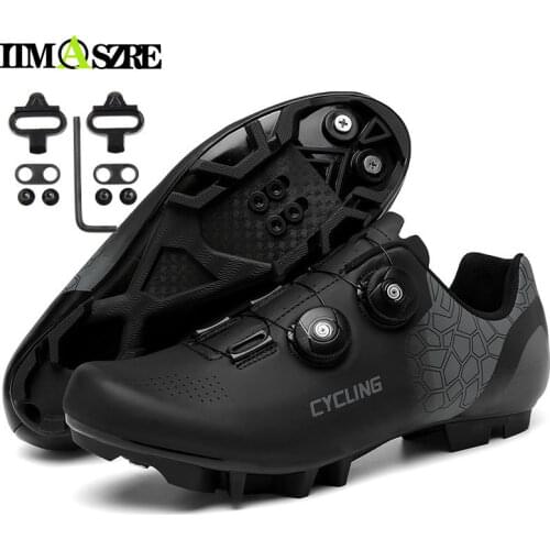 MTB Cycling Shoes Flat Sneaker Men Road Cycling Footwear Male Bicycle Sport Spd Mountain Bike Cleat Shoes Sapatilha Speed Racing