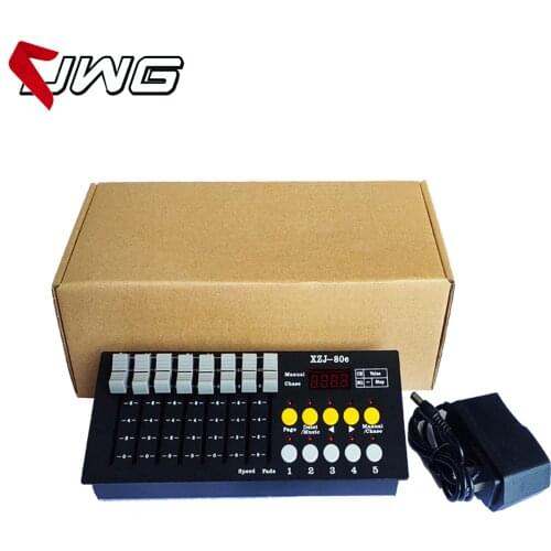 8 faders Mini Console Cheap Price 80 Channels Palm DMX Console