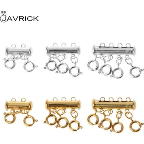 Multi Strand Clasps Lobster Clasp Necklace Magnetic Tube Lock Jewelry Connectors