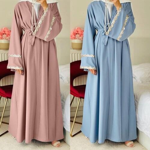 Ramadan Muslim Dress Women Turkey India Embroidered Abaya Duabi Arab Vestidos Moroccon Kaftan Islamic Clothing Jilbab Gown Robe