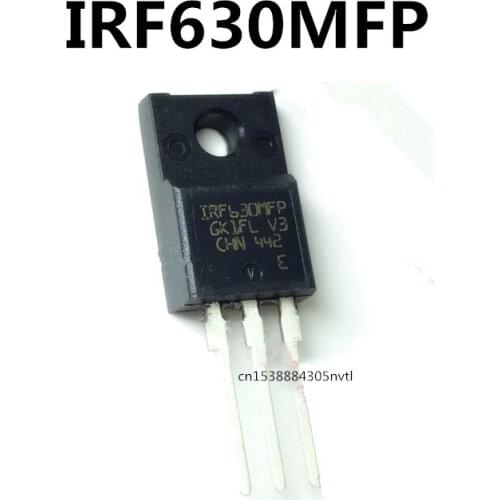 Original 10pcs/ IRF630MFP TO-220F 200V 9A