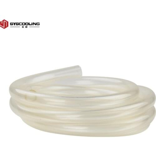 Transparent liquid guide tube 3 sub thin tube inner diameter 9.5*12.7mm PVC pipe computer water-cooled set accessories
