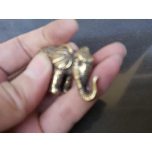 Rare China elephant figure brass status Vintage sculpture Ancient bronze, Chinese elephant Antique Collection Oriental Civilizat