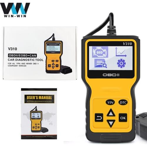 V310 V1.1 Code Readers Scan Tool OBDII/EOBD Code Reader OBD 2 OBD2 Car Auto Diagnostic Tool obd2 Scanner PK ELM327 ELM 327 V1.5