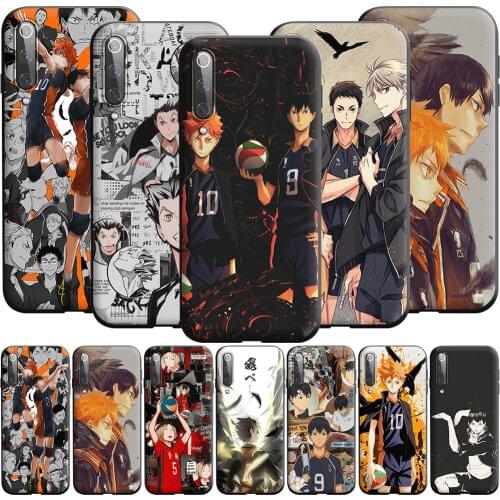 Haikyu Volleyball Case for Xiaomi MI 8 9 9T A2 A3 10 10T Note Lite Pro SE Max 3 F1 Poco X3 NFC M3 11 11i Ultra F3