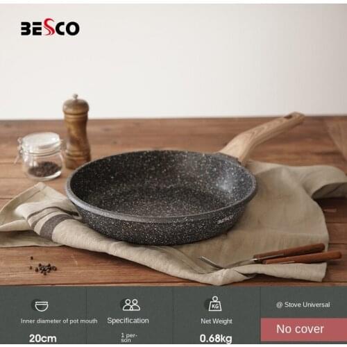 Medical Stone Frying Pan Non-Stick Pan Household Pancakes Egg Frying Pan Frying Pan Special Pan for Induction Cooker Gas