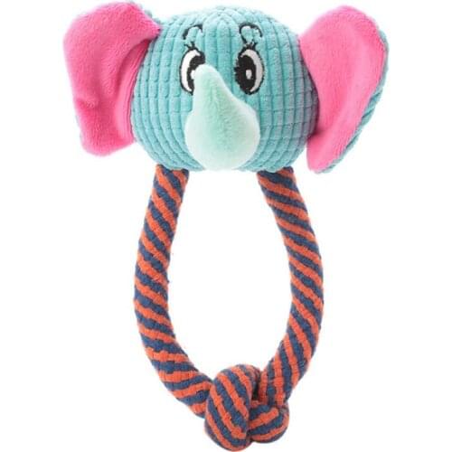 Squeaky Dog Cat Toys Interactive Plush Pet Toys Bite-Resistant Clean Dog Chew Puppy Training Toy Funny Durability Pet Supplies