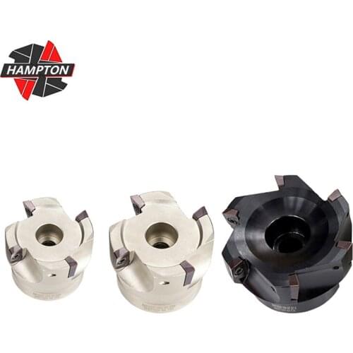 Hampton BAP400R Shoulder Face Mill Head CNC Milling Cutter With Carbide Insert APMT1604 Right Angle 4/6 Flute Face End Mill