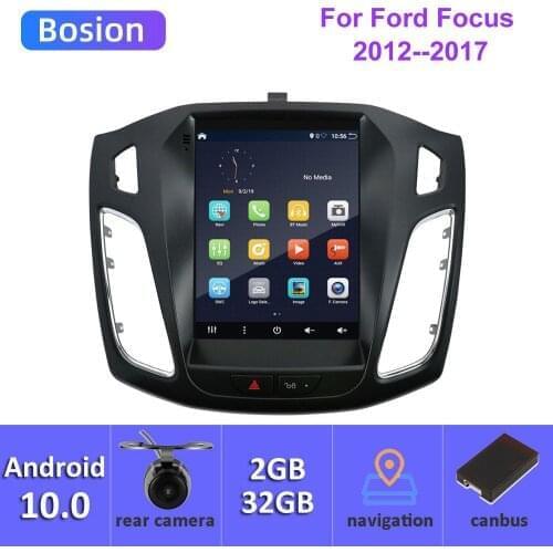 Bosion Vertical Screen Android 10 System Car GPS Multimedia Video Radio Player For Ford Focus 2012-2017 Car Navigaton Stereo