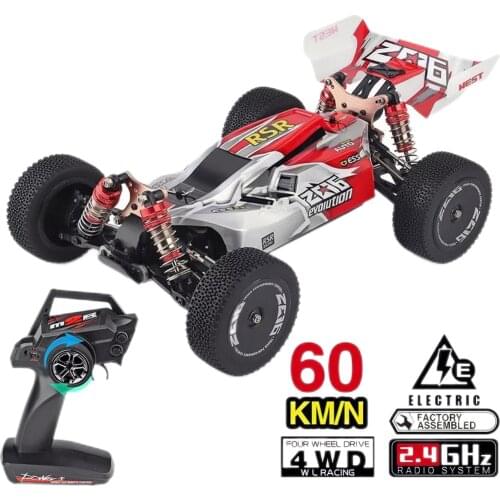 Wltoys 104001 1/10 RC Car 60 Km/H High Speed 4WD Large Buggy 2.4GHz Off-Road Toys For Children