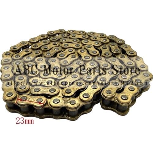 428 104 LINKS GOLD DRIVE CHAIN FOR PIT PRO DIRT BIKE ATV QUAD 125cc 140cc 150cc Chinese