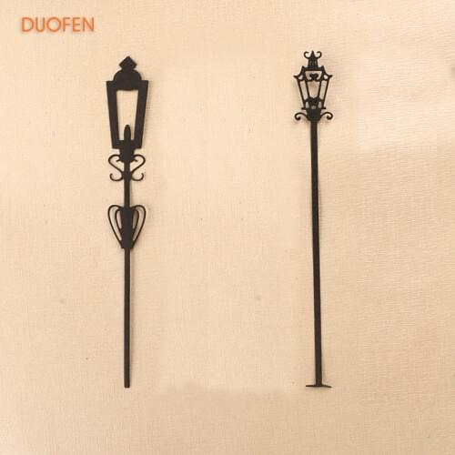 060248060249 street lamps stencil metal cutting dies for DIY papercraft project Scrapbook Paper Album greeting card