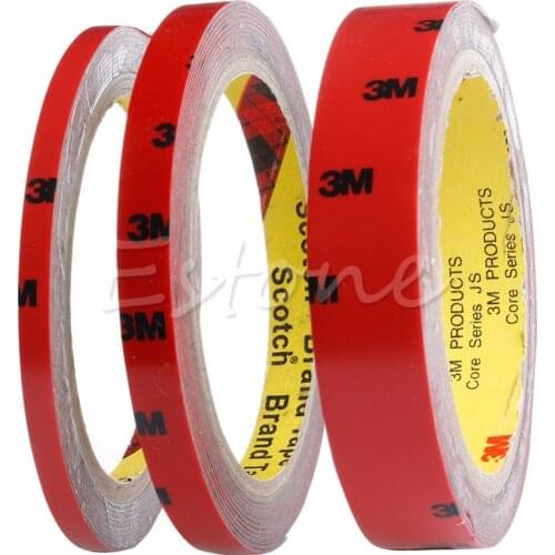 1Roll 3M glue sticke Automotive Double Sided Attachment Foam Tape Useful 0.6/1/2CM