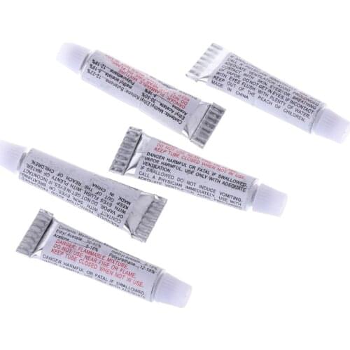 5pcs PVC Adhesive Inflatable Repair Glue Tube Patch Swimming Pool Boat Yoga Ball H4GF