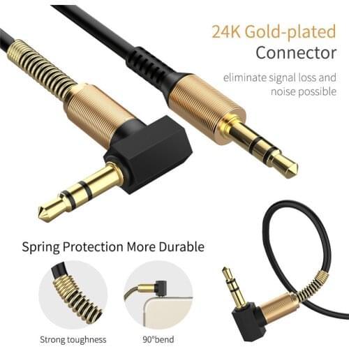 3.5mm Audio Cable 3.5mm Speaker Line 3.5mm Aux Cable for IPhone 6 SamsungGalaxy S8 Car Headphone Xiaomi Redmi 4x Audio Jack