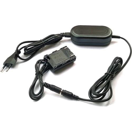 Camera AC Power Adapter + Dummy Battery for Canon R5 R6 7D 6D 5D Mark II III IV 5DS 7D 70D 60D replace ACK-E6 LP-E6 LP-E6N DR-E6