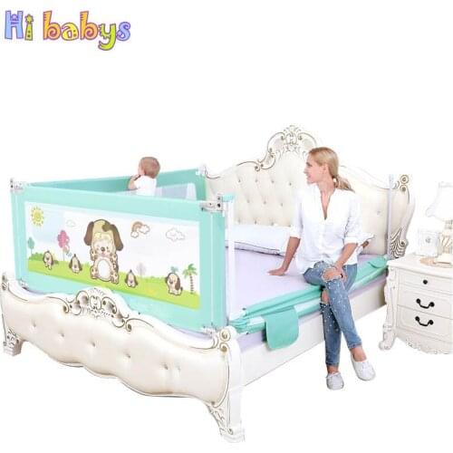 Baby Playpen Vertical Lift Bed Guardrail Baby Barrier for Cribs Infants Safety Bed Rail Children Crib Rail Newborn Bed Fence