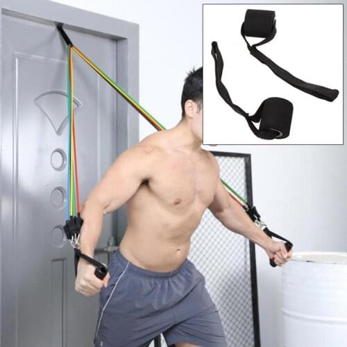 Home Fitness Elastic Exercise Training Strap Resistance Band Over Door Strap Training Strap Resistance Band Over Door Strap Stra