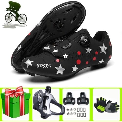 Road Cycling Shoes Sapatilha Ciclismo Men Sneakers Women Bike Bicycle Racing Self-Locking Zapatillas Bicicleta Carretera