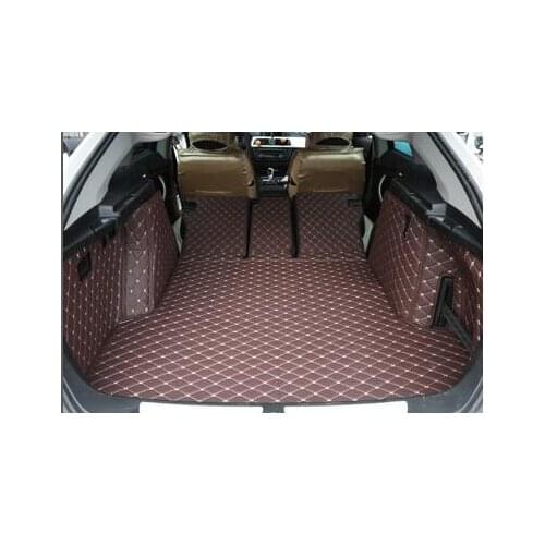 Good mats! Full set trunk mats for BMW 3 Series GT F34 320i 328i 335i 2019-2012 durable boot carpets cargo liner,Free shipping