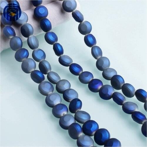 JuleeCrystal 10mm Matte Glass Beads Factory Colorful Crystal Beads for Jewelry Making