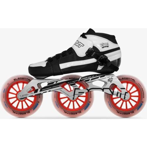 Original Bont Pursuit 3*90/100/110mm Professional Speed Inline Skates Heatmoldable Carbon Fiber Racing Patines Kids Men Adult