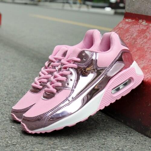 Nine o'clock Outdoor Womens Running Sneakers Men Walking Breathable Shoes Silver Fashion Jogging Gold Athletic Couple Footwear