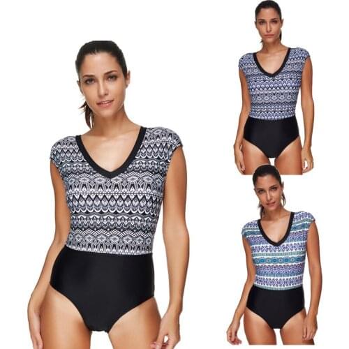 Summer Beach Swim Wear Sexy Bikini One Piece Women Bathing Suit Swimsuit Swimming Suit for Women Swimwear Plus Size Clothes 2019