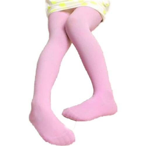 Cute Girls Tights Kids Velvet Dance Ballet Tights Pantyhose Age 4-9 Years
