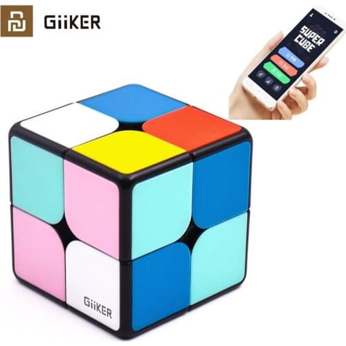 New Youpin Giiker i2 Smart Magnetic Cube Learn With Fun App Bluetooth Teaching Skill Intellectual Development Toy For Children