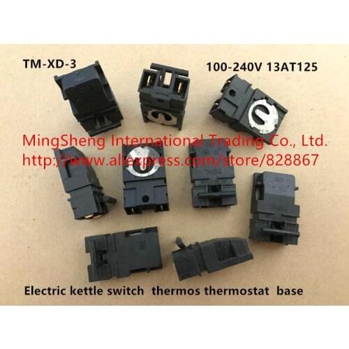 Original new 100% electric kettle accessories steam switch thermostat TM-XD-3 KSD368-A 100-240V 13AT125