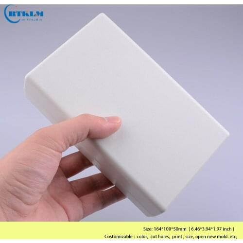 Plastic enclosure ABS plastic project box diy instrument case desktop enclosures for electronics junction box 164*100*50mm