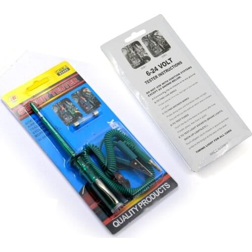 Car Circuit Tester DC 6V 12V 24V Voltage Auto Vehicle Gauge Test Light CY026-CN