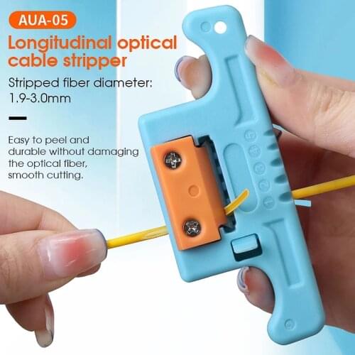FTTH Optical Fiber Optic Stripping 1.9-3mm MSAT5 Access Tool MSAT-5 Loose Buffer Tube Stripper AUA-05 Cutting Tool