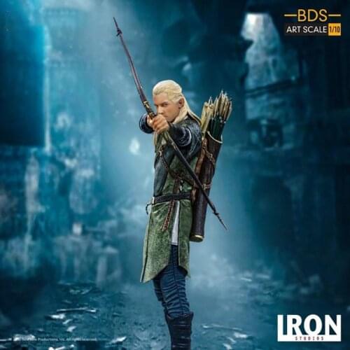 In stock Iron Studios WBLOR29420-10 1/10 Scale Legolas Greenleaf Model Figure Full Set for Fans Collection