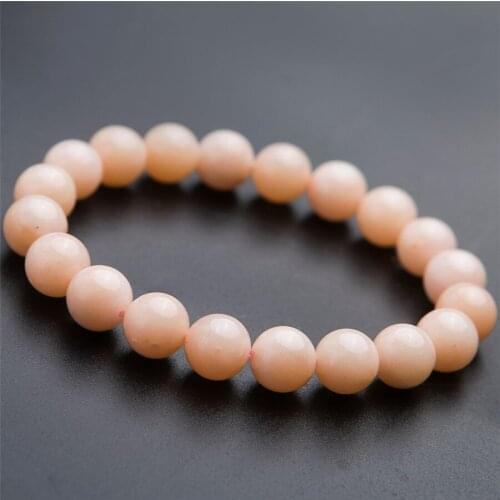 10mm Healing Crystal Stretch Round Bead Bracelets Women Femme Genuine Natural Opal Bracelet Drop Shipping