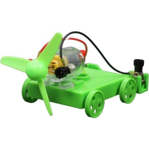 2021 Science Kid Education Toys DIY Assembly Electric Car Winds Power Experiment Physics Learning Student Toy