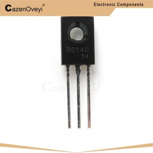 20pcs/lot BD140 TO-126 PNP 80V 1.5A Transistors In Stock