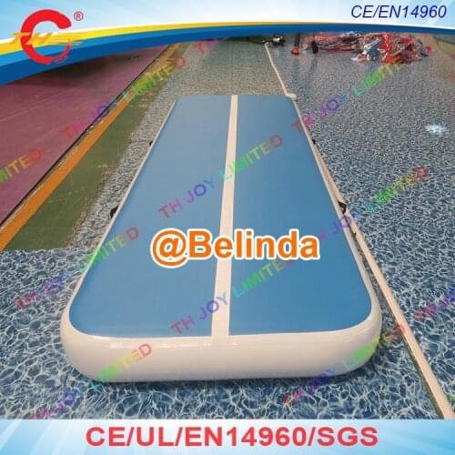 3x1x0.2m Inflatable Air Track Floor Home Gymnastic Cheerleading Tumbling Mat GYM with air Pump