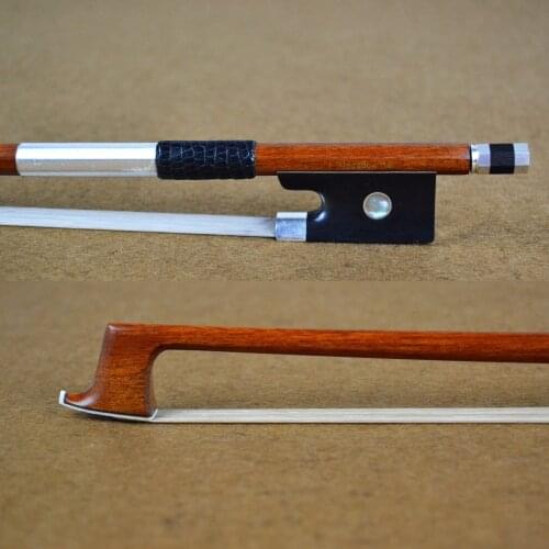 Fast Shipping 954V 4/4 D.Peccatte Master Pernambuco VIOLIN BOW Ebony Frog Silver Fittings Natural Horsehair Violin Accessories