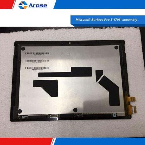For Microsoft Surface Pro 5 1796 LCD Touch Screen Digitizer Assembly M1004998-032 LP123WQ1 SP A2