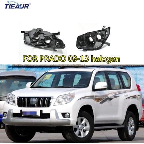 For PRADO 09-13 halogen Headlight Housing Base Auto Car Accessorie Front Backing Base Replacement