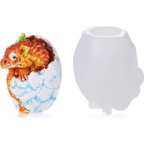 Dragon Egg Epoxy Resin Mold Jewelry Pendant Silicone Mould DIY Crafts Ornaments Decorations Casting Tool