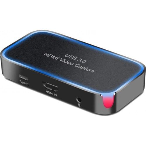 HDMI-compatible Video Capture Card USB3.0 HD 1080P Recording Adapter for Game Video Live