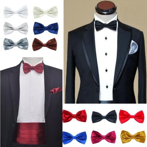 Classic Fashion Novelty Mens Adjustable Tuxedo Bow Tie Necktie Bowtie formal formal necktie Pajaritas business wedding Male Dres