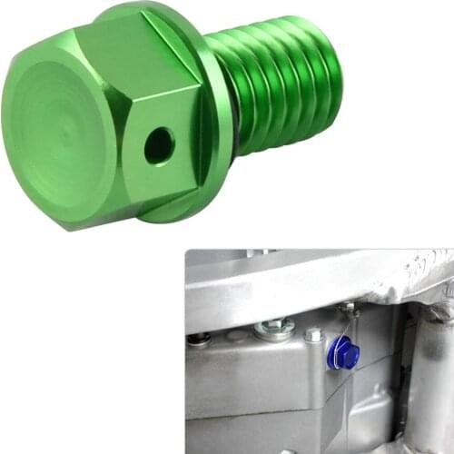 M10*P1.5 Magnetic Oil Drain Plug Bolt For Kawasaki KX65 KX85 KX100 KX250 KX250F KX450F KLX250 D Tracker Ninja 250SL For Suzuki